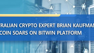 Australian Crypto Expert Brian Kaufmann's VAC Coin Soars on BitWin Platform